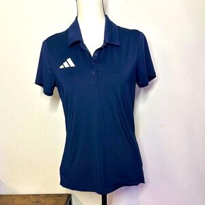 NWOT!! Adidas Blue Button Down Golf Shirt